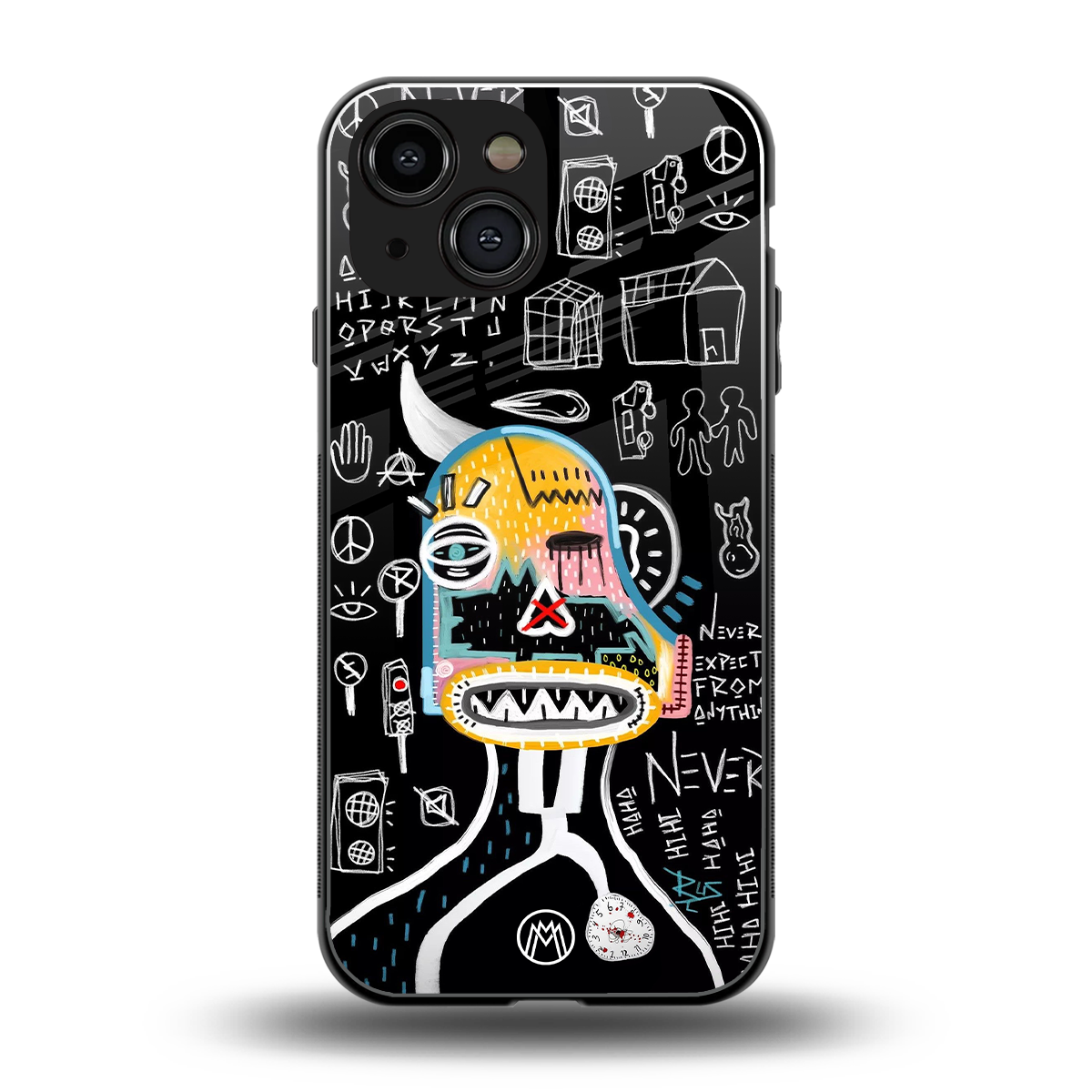 no expectations back phone cover | glass case for iphone 13 mini