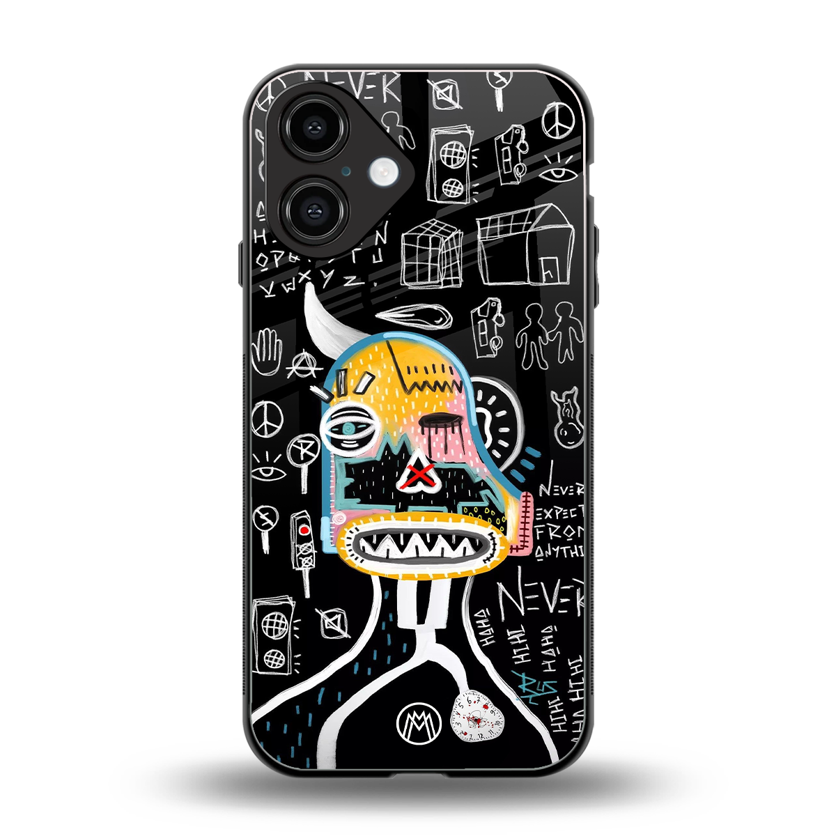 no expectations back phone cover | glass case for iphone 16