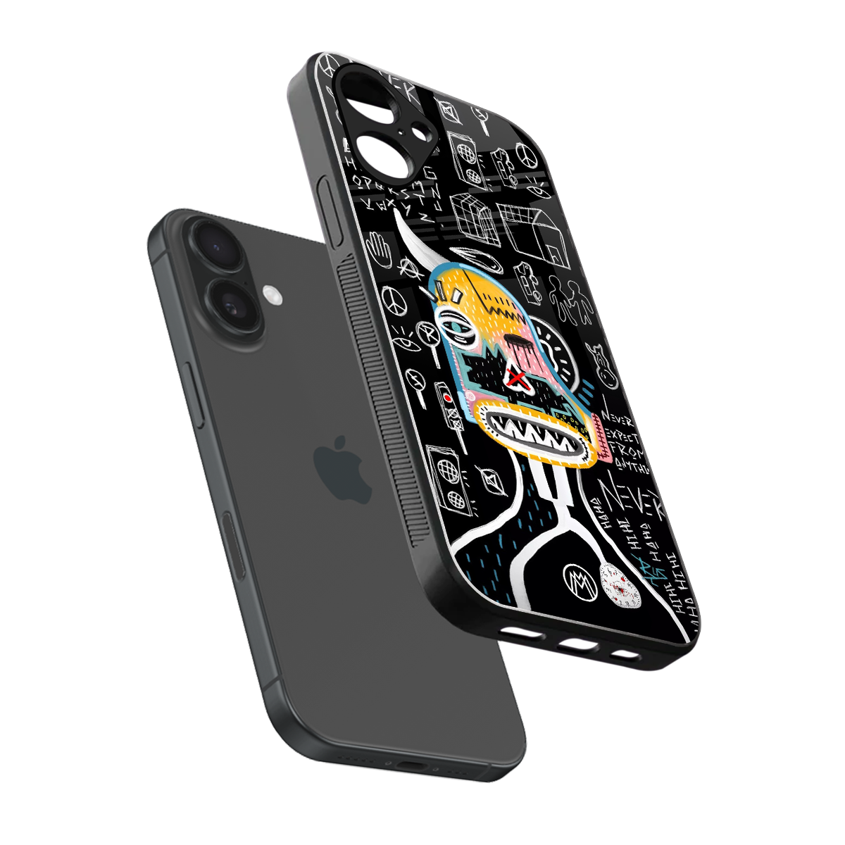 no expectations back phone cover | glass case for iphone 16