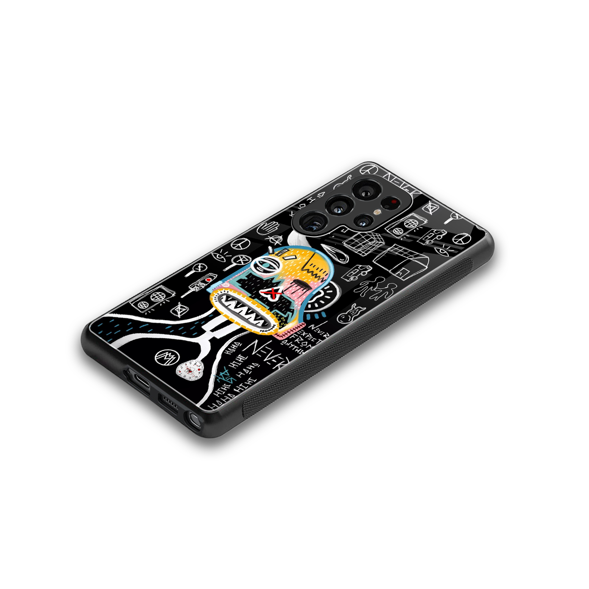 no expectations back phone cover | glass case for samsung galaxy s25 ultra