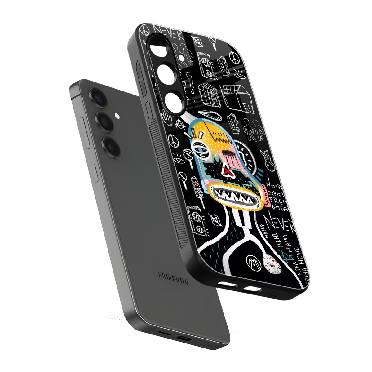 no expectations back phone cover | glass case for samsung galaxy s25