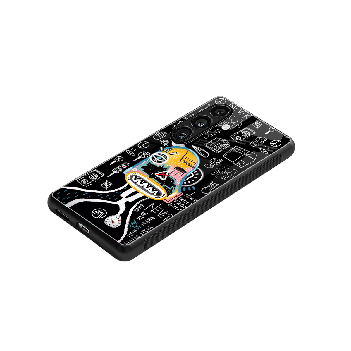 no expectations back phone cover | glass case for samsung galaxy s25