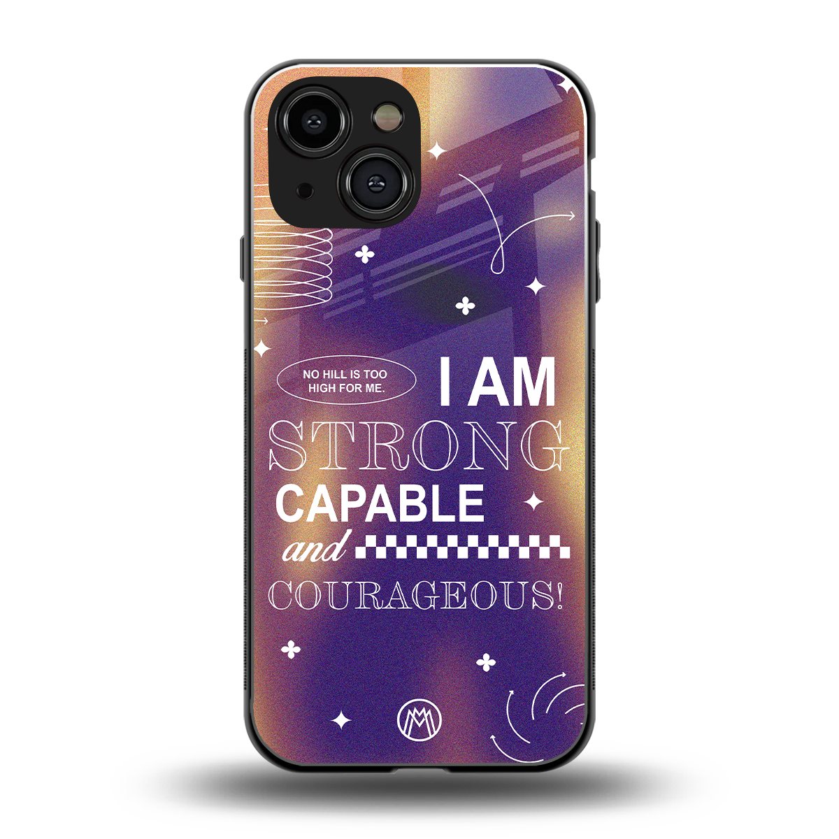 no limits back phone cover | glass case for iphone 13 mini