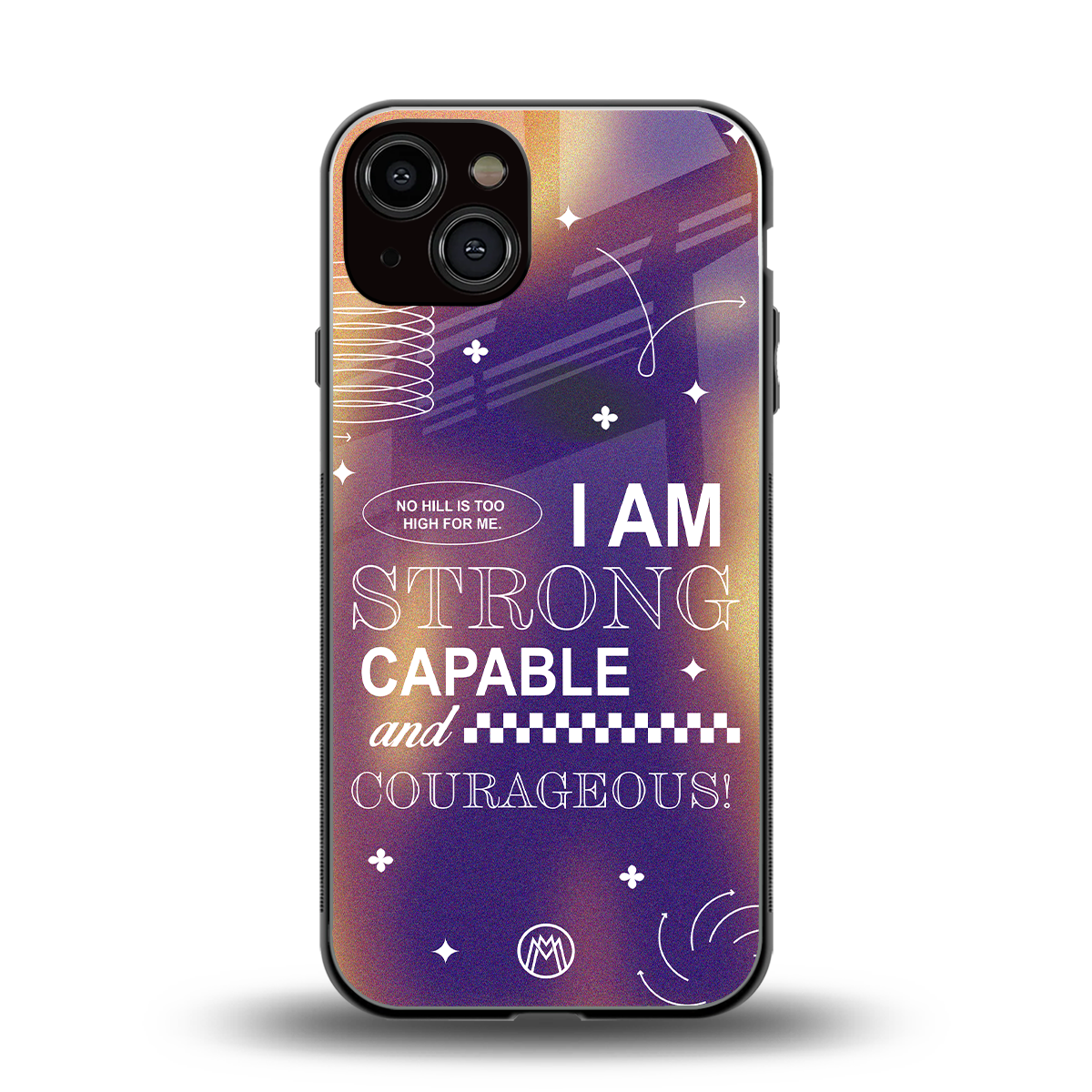 no limits back phone cover | glass case for iphone 13