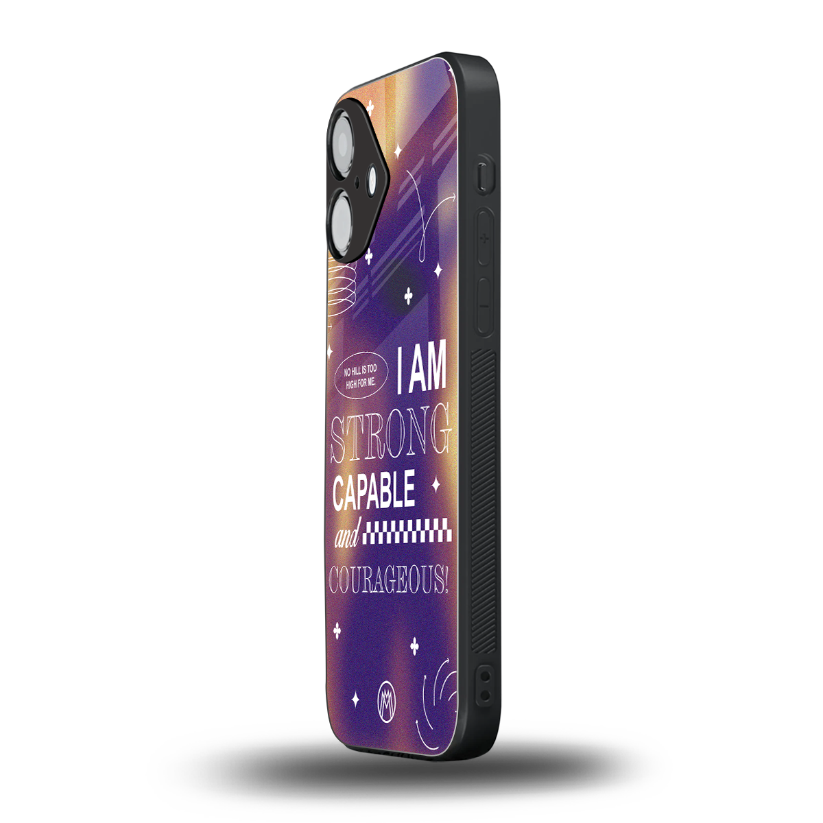 no limits back phone cover | glass case for iphone 16