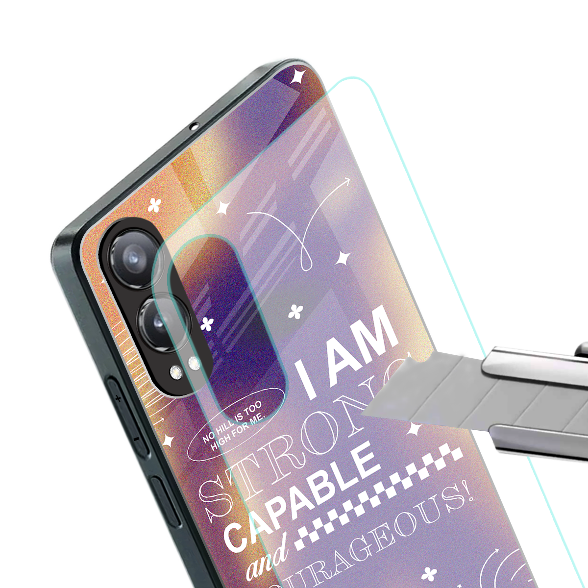 no limits back phone cover | glass case for oneplus nord ce 4 lite