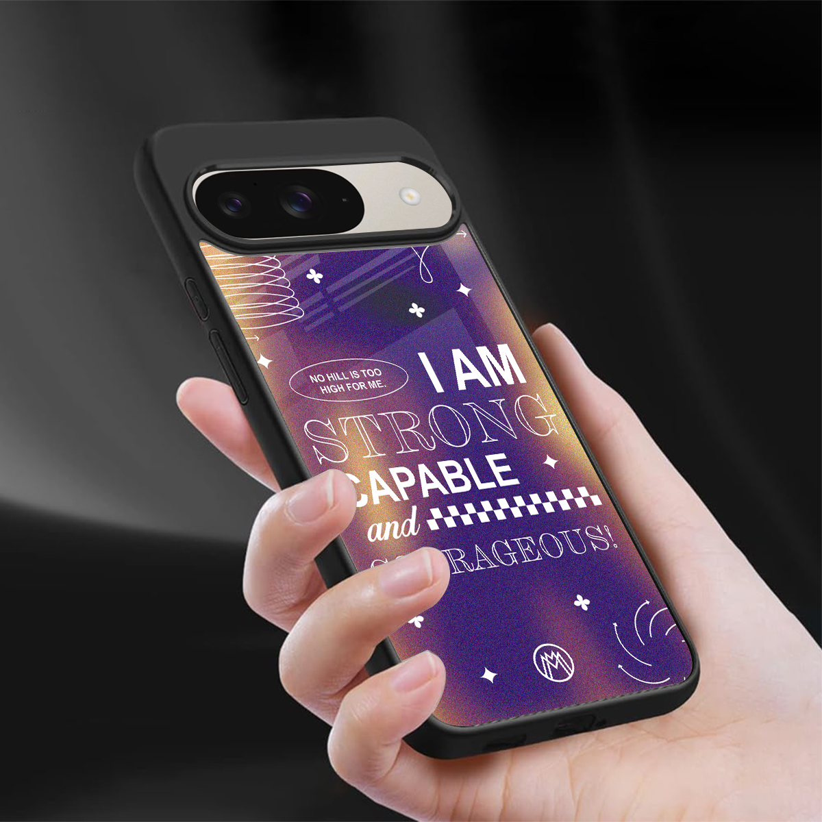no limits back phone cover | glass case for google pixel 9