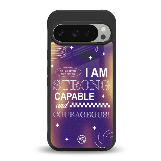 no limits back phone cover | glass case for google pixel 9 pro