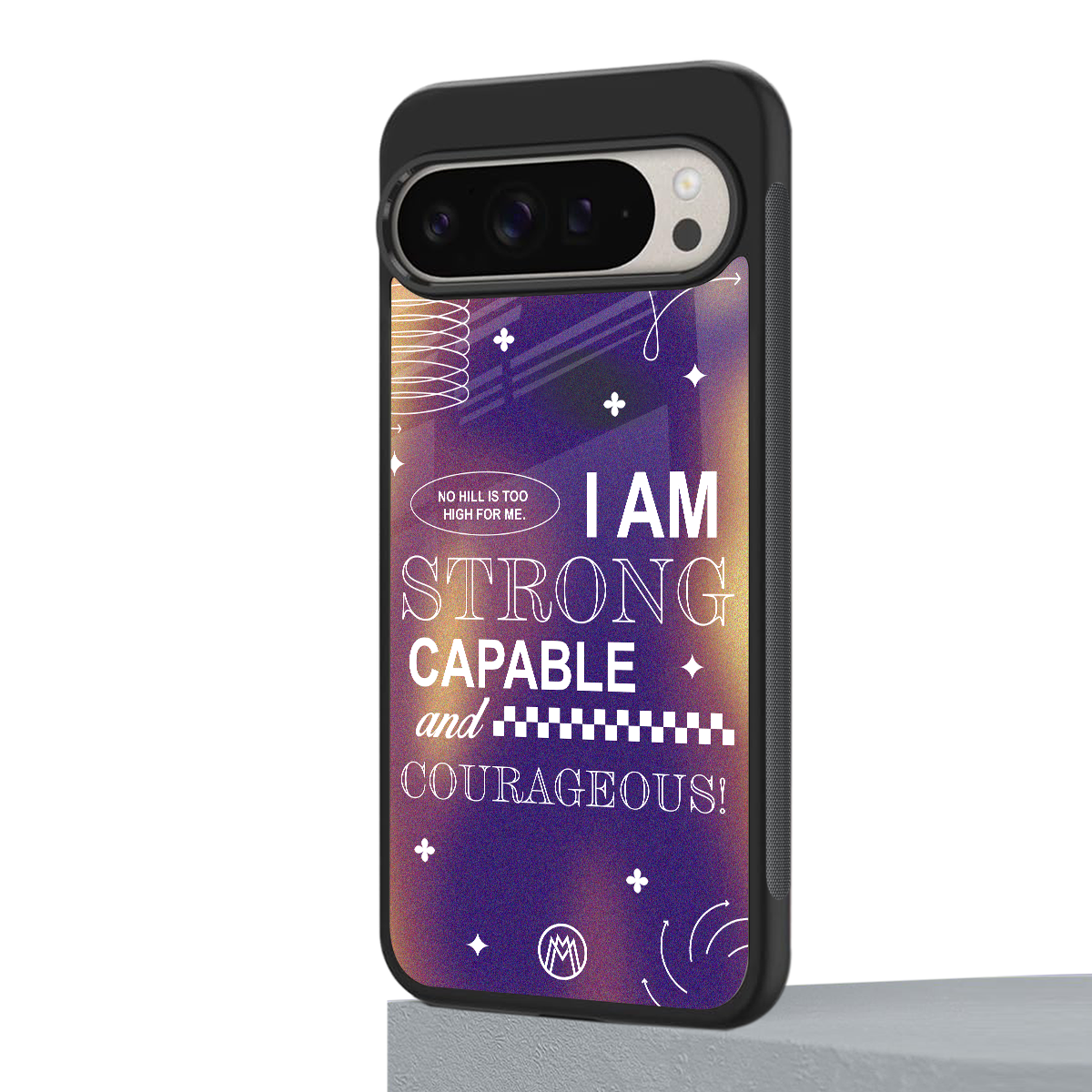 no limits back phone cover | glass case for google pixel 9 pro