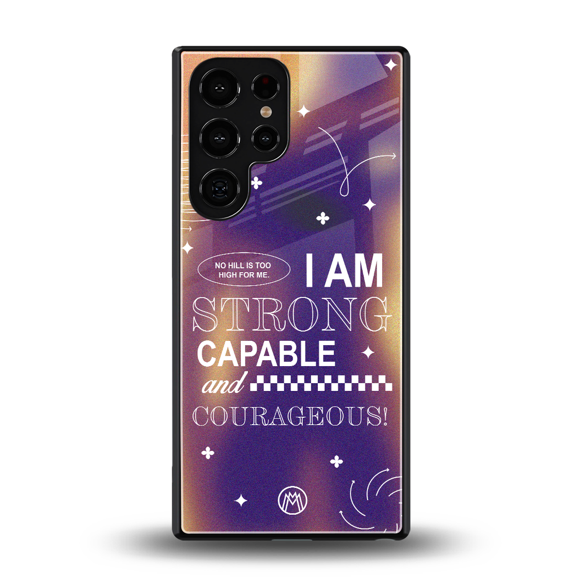 no limits back phone cover | glass case for samsung galaxy s25 ultra