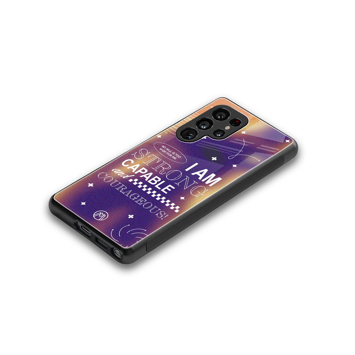 no limits back phone cover | glass case for samsung galaxy s25 ultra