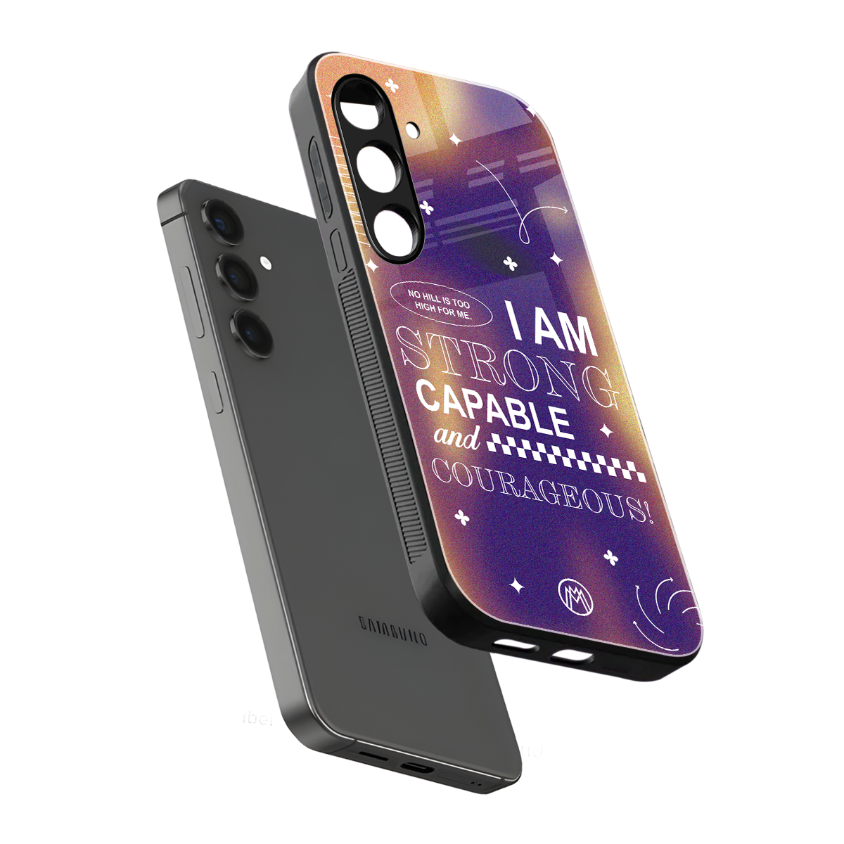 no limits back phone cover | glass case for samsung galaxy s25