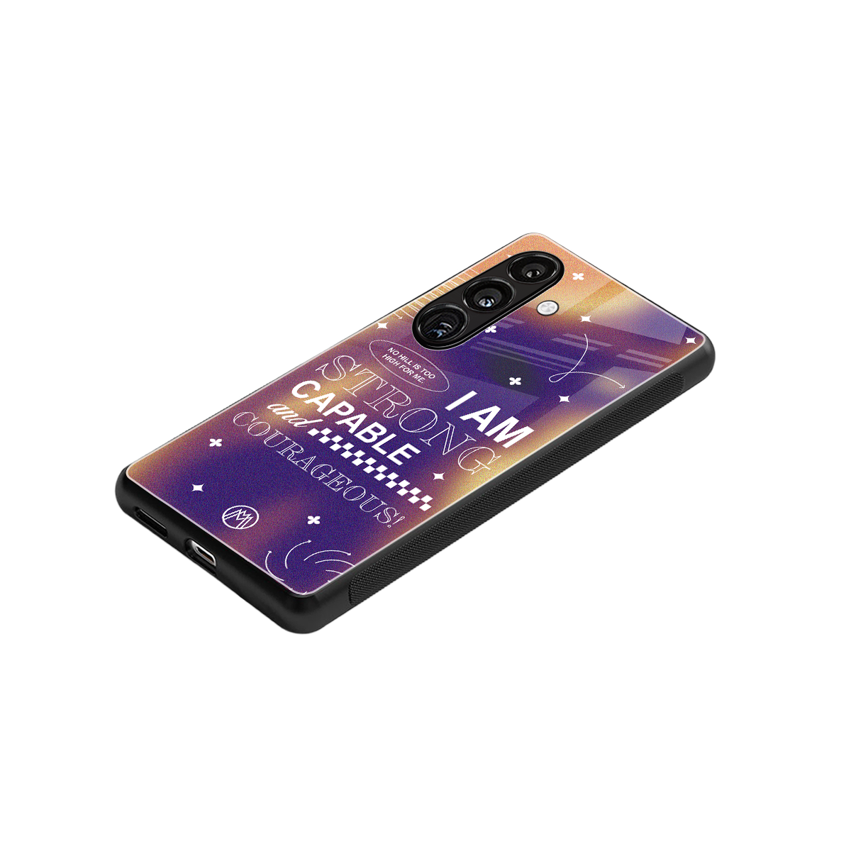 no limits back phone cover | glass case for samsung galaxy s25