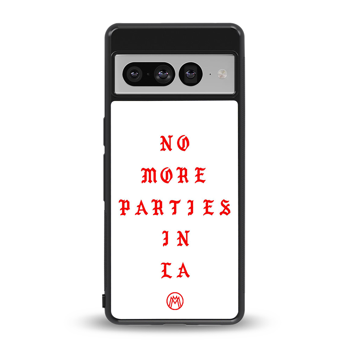 no more parties in la back phone cover | glass case for google pixel 7 pro