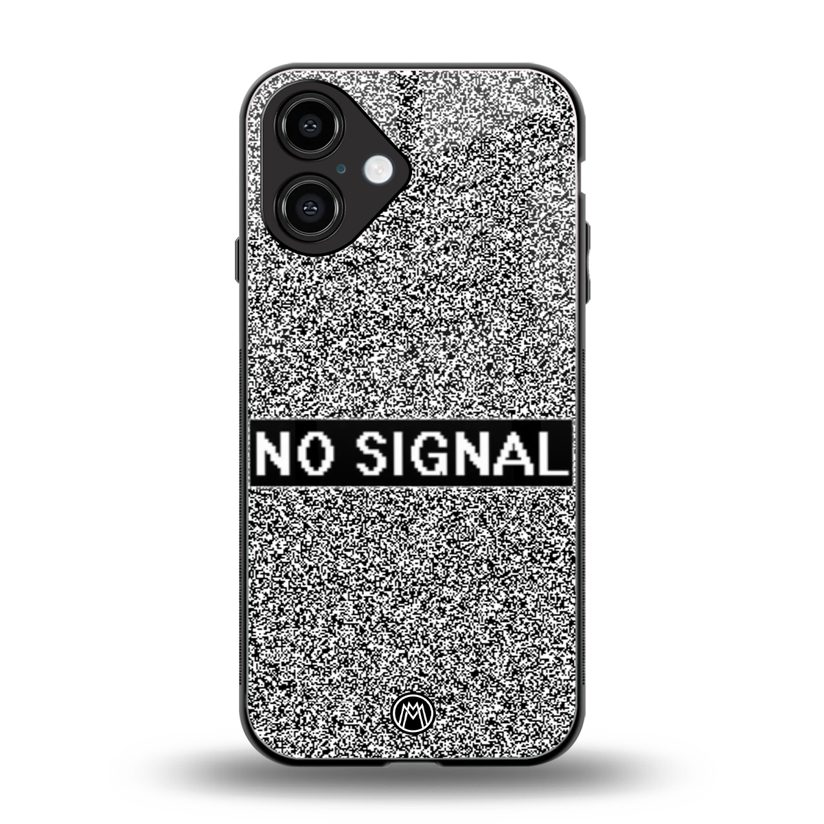 no signal back phone cover | glass case for iphone 16