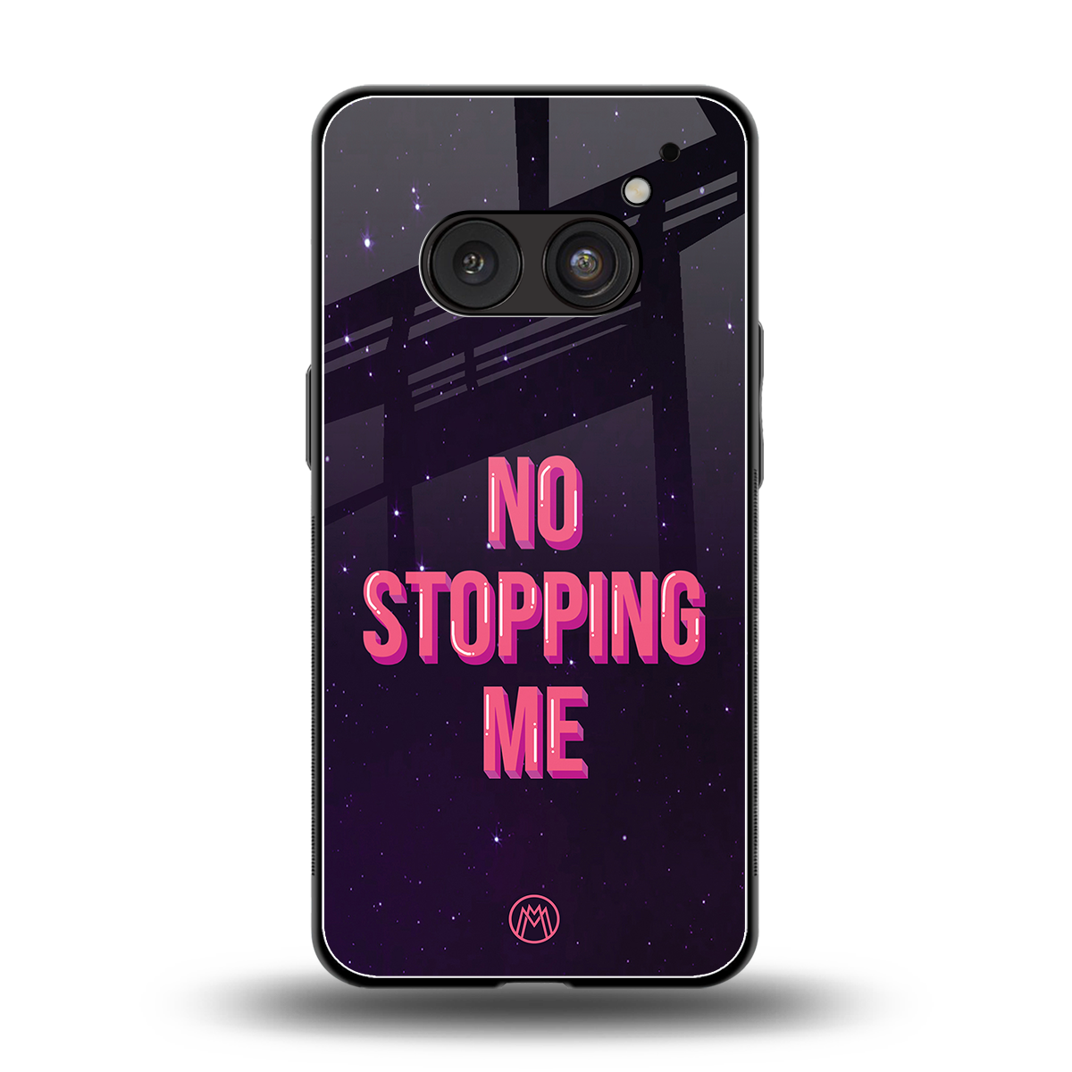 no stopping me back phone cover | glass case for nothing phone 2a