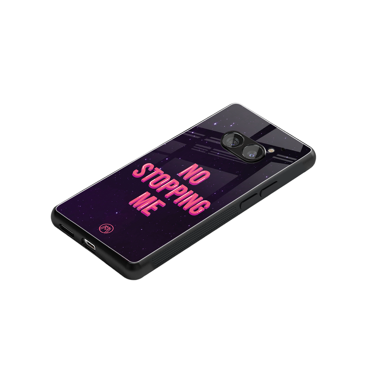no stopping me back phone cover | glass case for nothing phone 2a