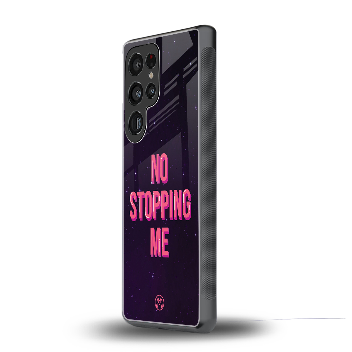 no stopping me back phone cover | glass case for samsung galaxy s25 ultra