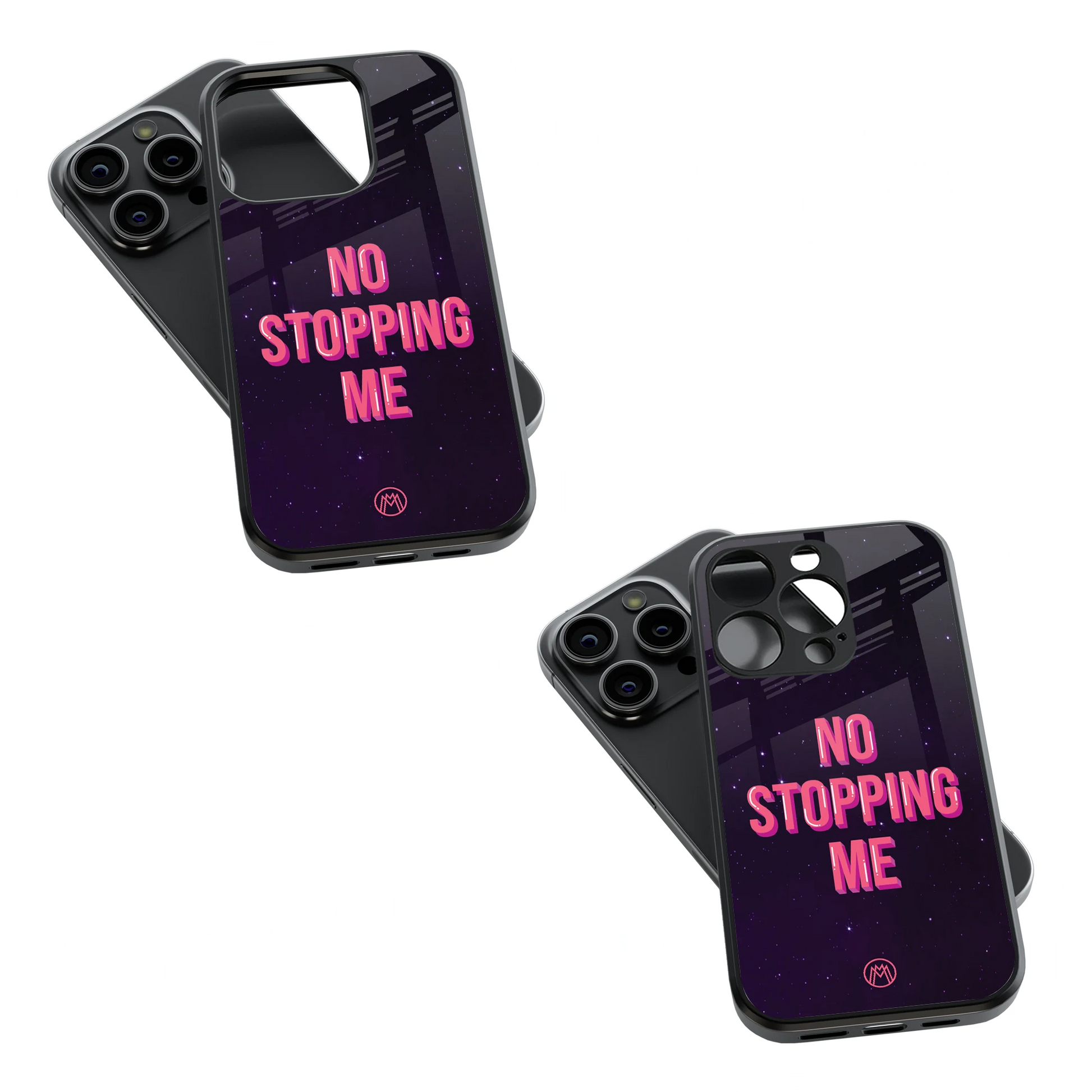 Trendy Glass Back Mobile Case for iPhone, Samsung, Redmi, OnePlus, Google Pixel, Motorola