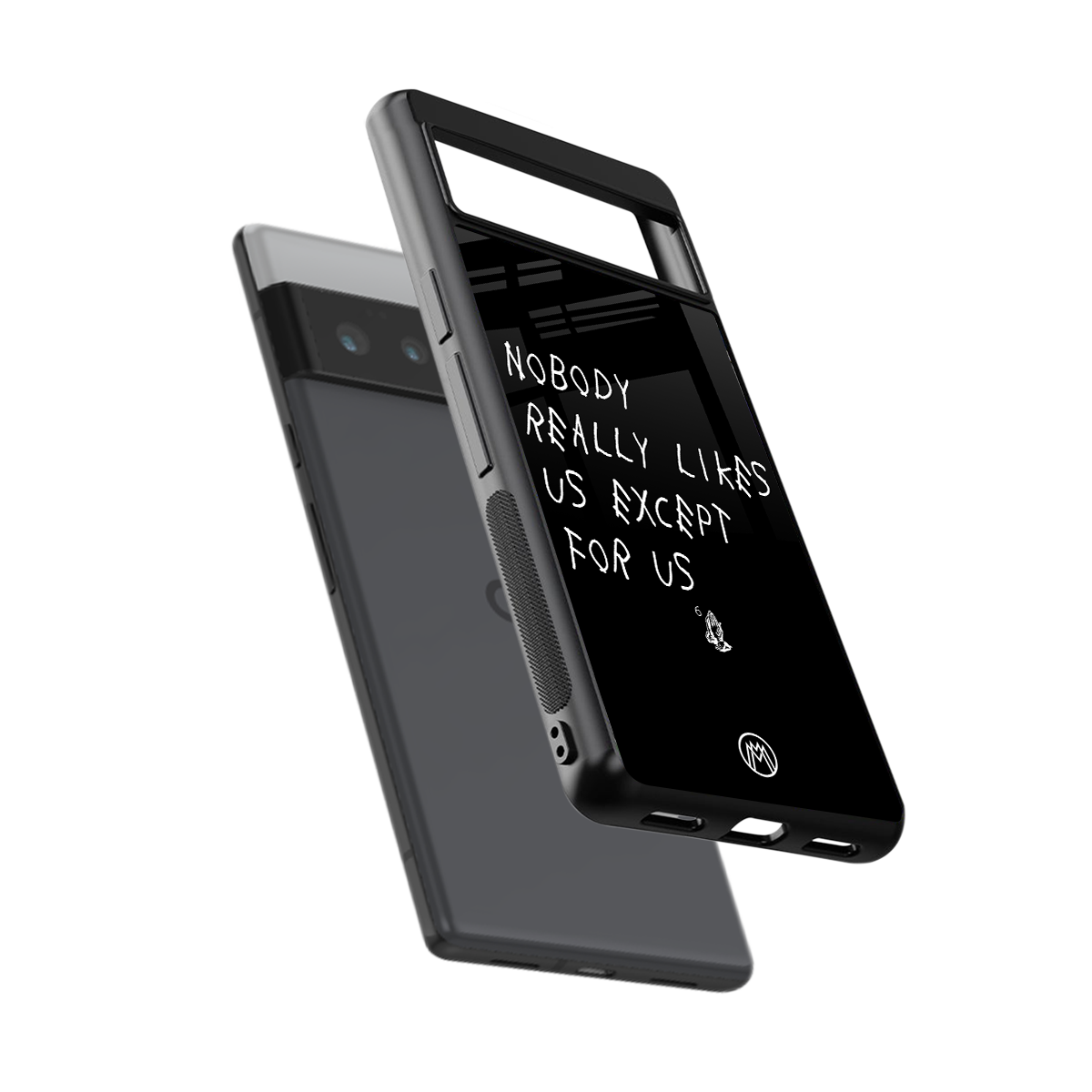 nobody likes us back phone cover | glass case for google pixel 6 pro