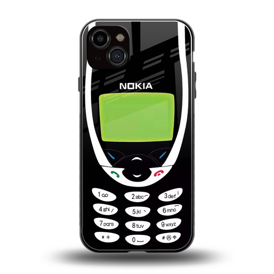 nokia 3310 vintage back phone cover | glass case for iphone 14 plus