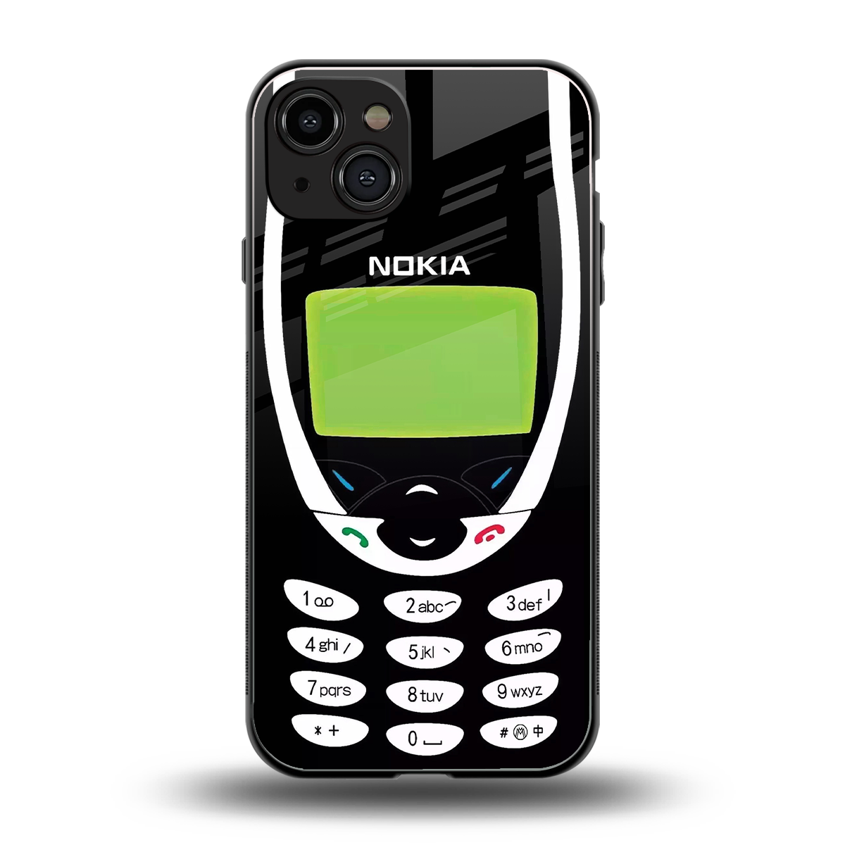 Nokia 3310 Vintage Phone Cover for Iphone 14 Glass Case