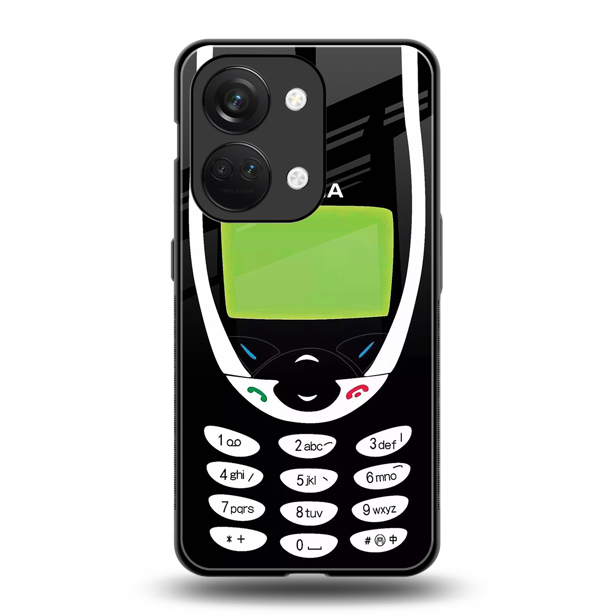 nokia 3310 vintage back phone cover | glass case for oneplus nord 3