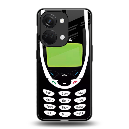 nokia 3310 vintage back phone cover | glass case for oneplus nord 3