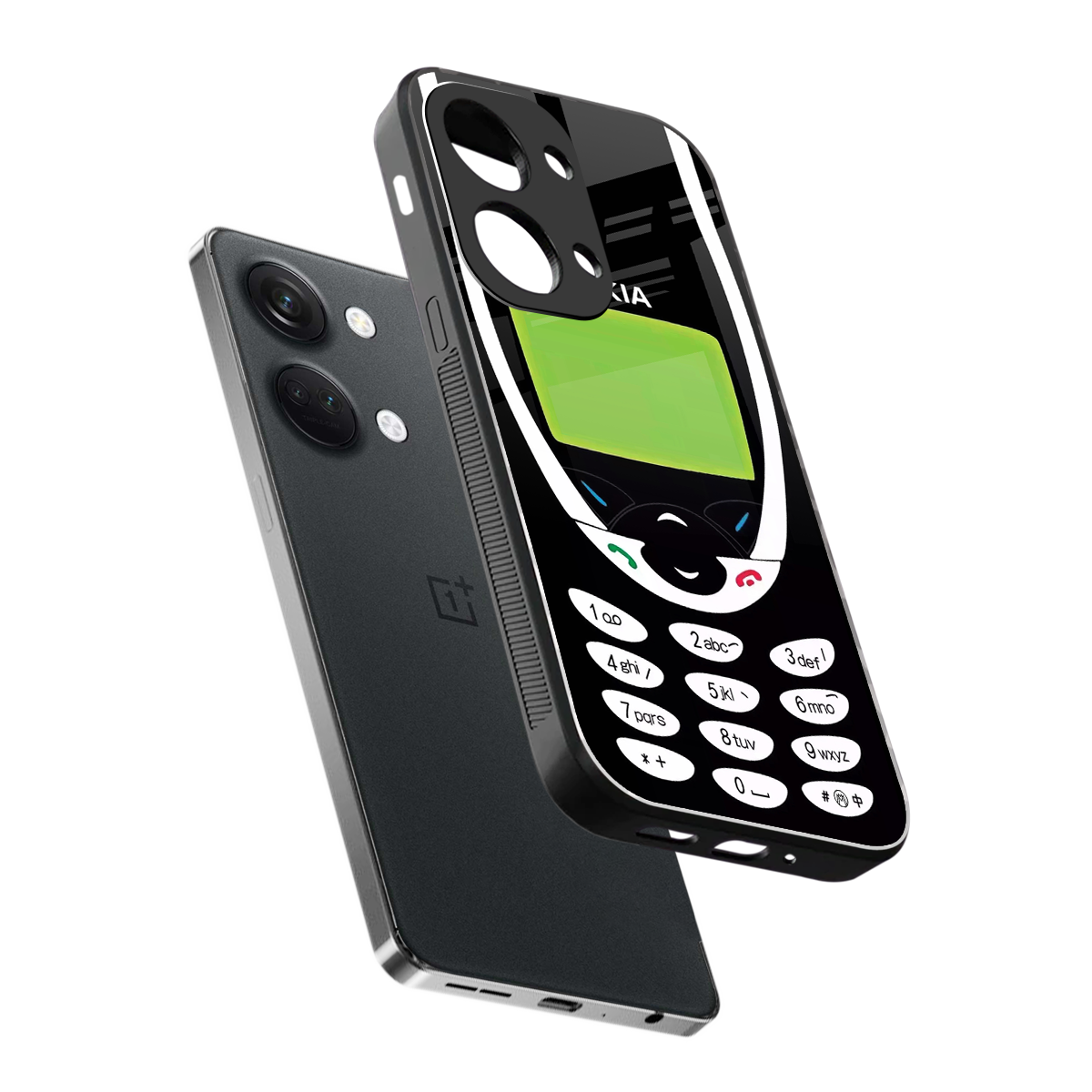 nokia 3310 vintage back phone cover | glass case for oneplus nord 3