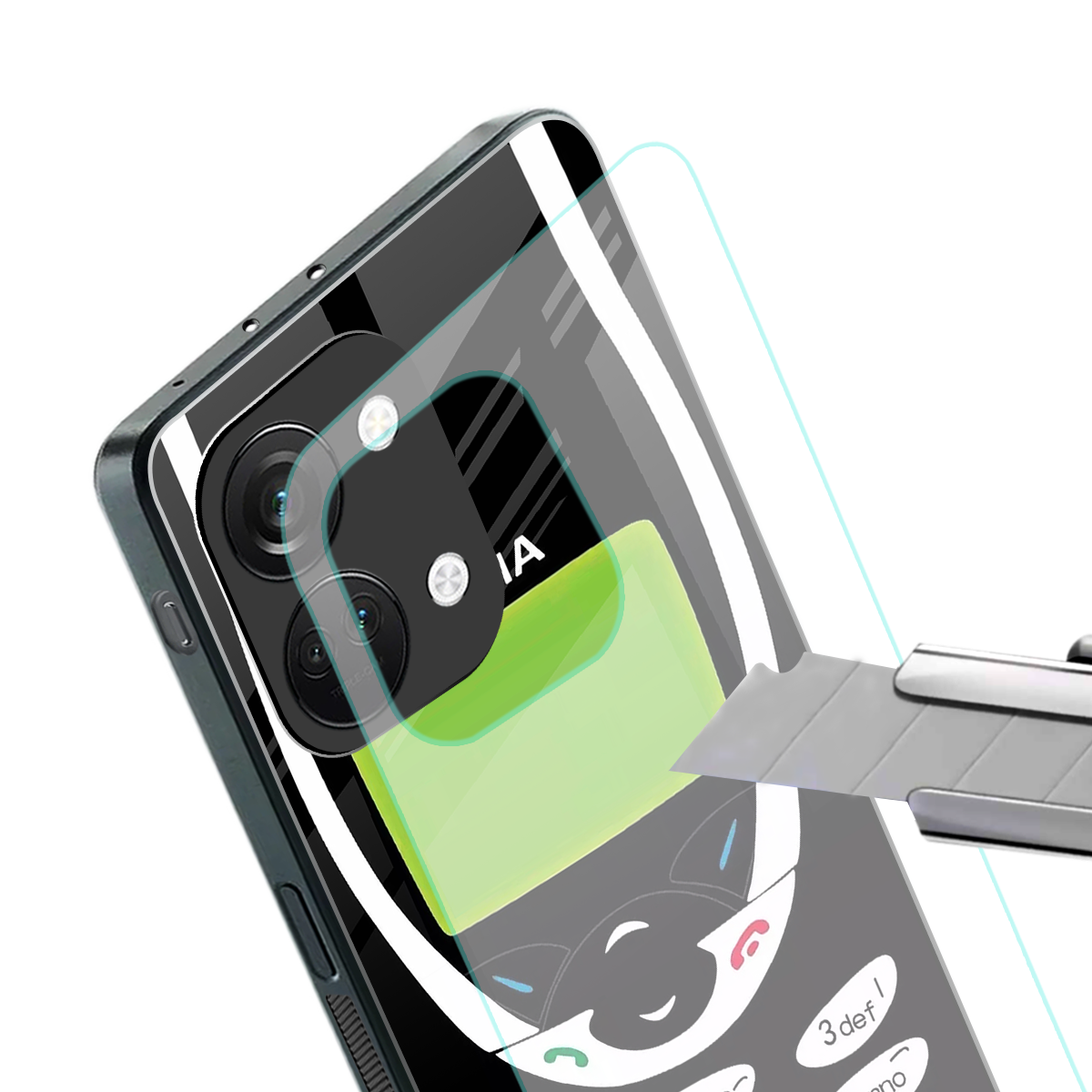 nokia 3310 vintage back phone cover | glass case for oneplus nord 3
