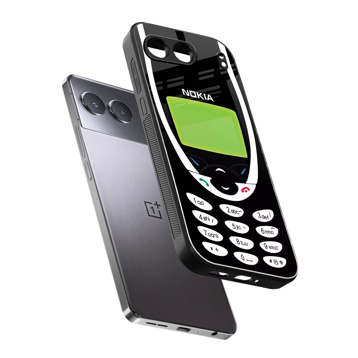 nokia 3310 vintage back phone cover | glass case for oneplus nord 4