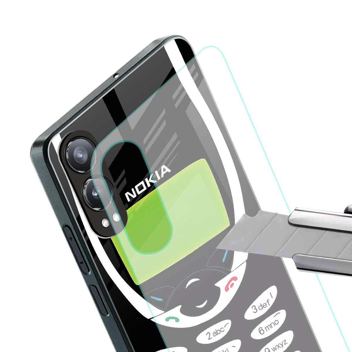 nokia 3310 vintage back phone cover | glass case for oneplus nord ce 4 lite