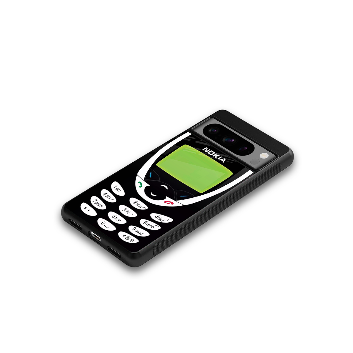 nokia 3310 vintage back phone cover | glass case for google pixel 8 pro