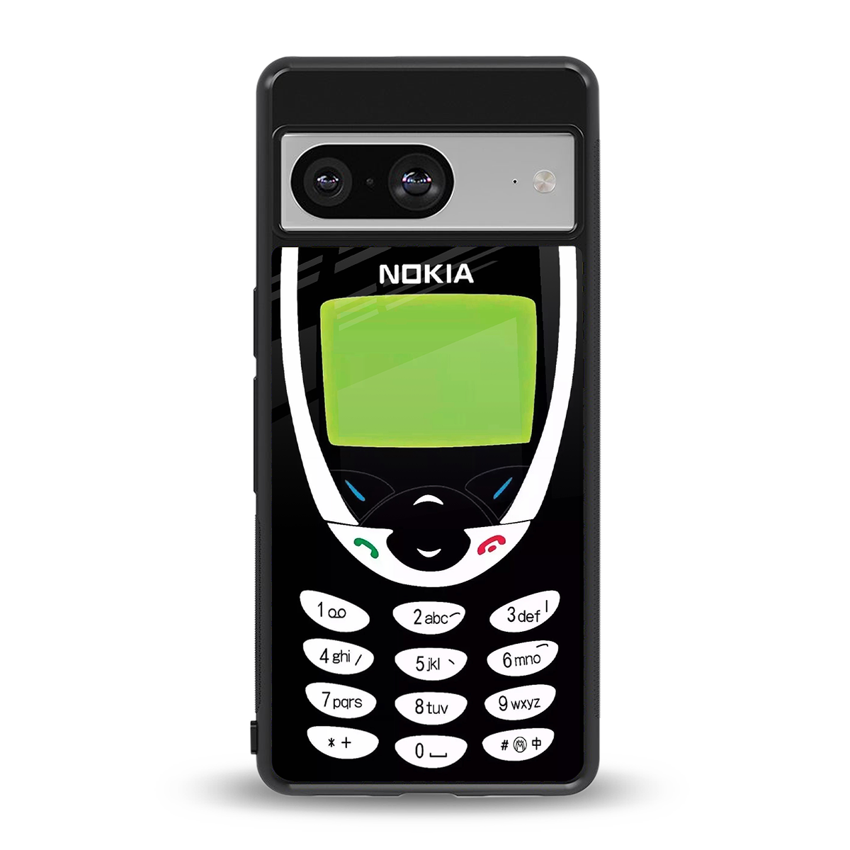 nokia 3310 vintage back phone cover | glass case for Google Pixel 8