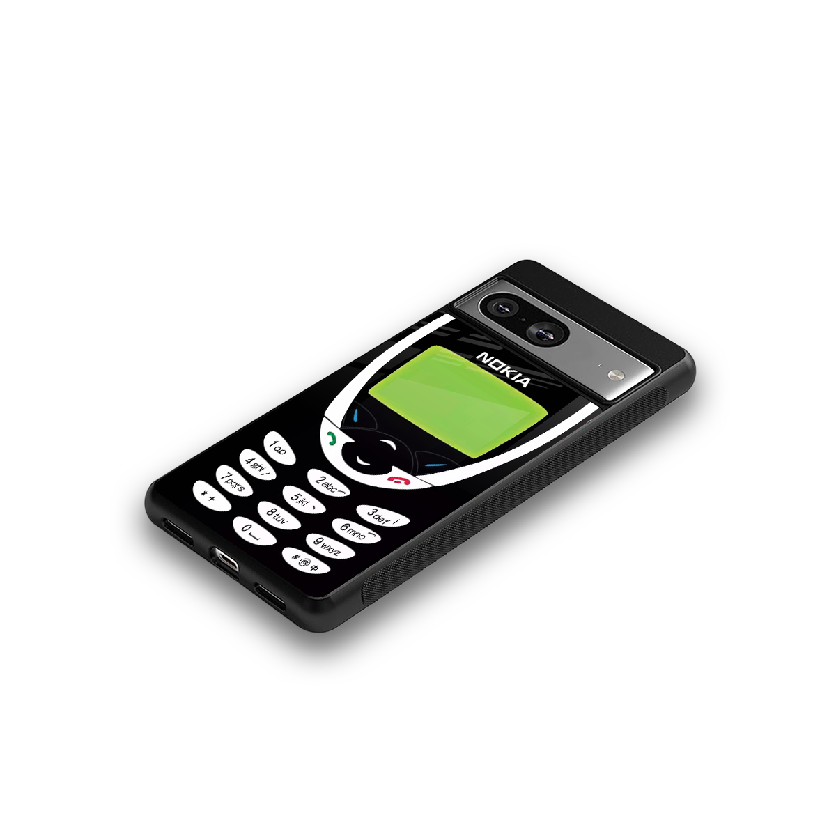 nokia 3310 vintage back phone cover | glass case for Google Pixel 8