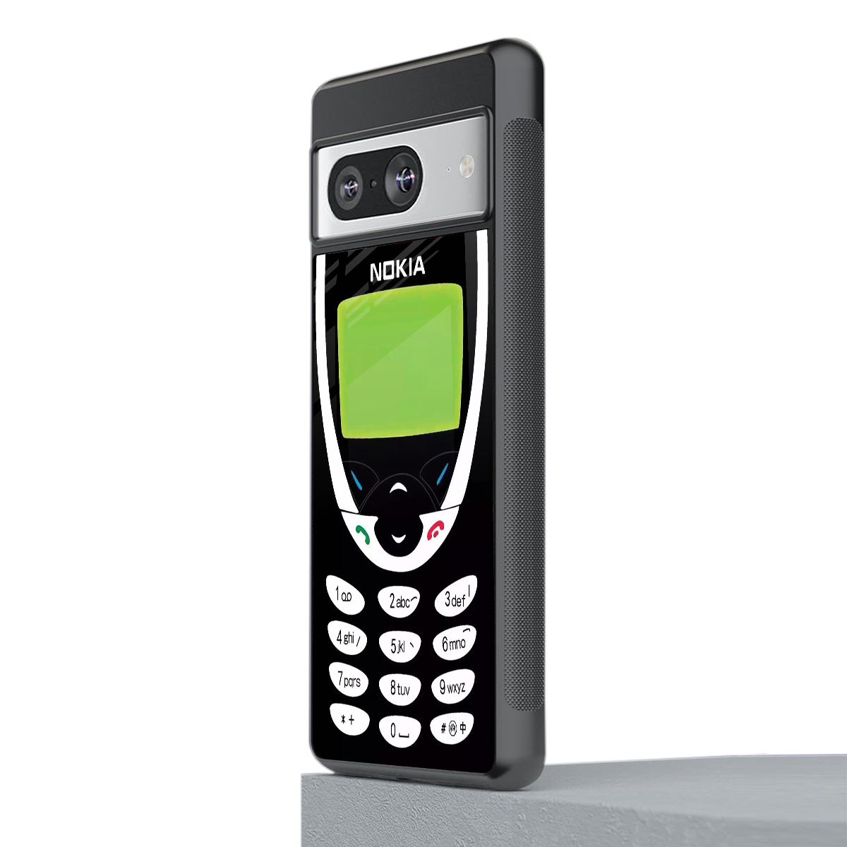 nokia 3310 vintage back phone cover | glass case for Google Pixel 8