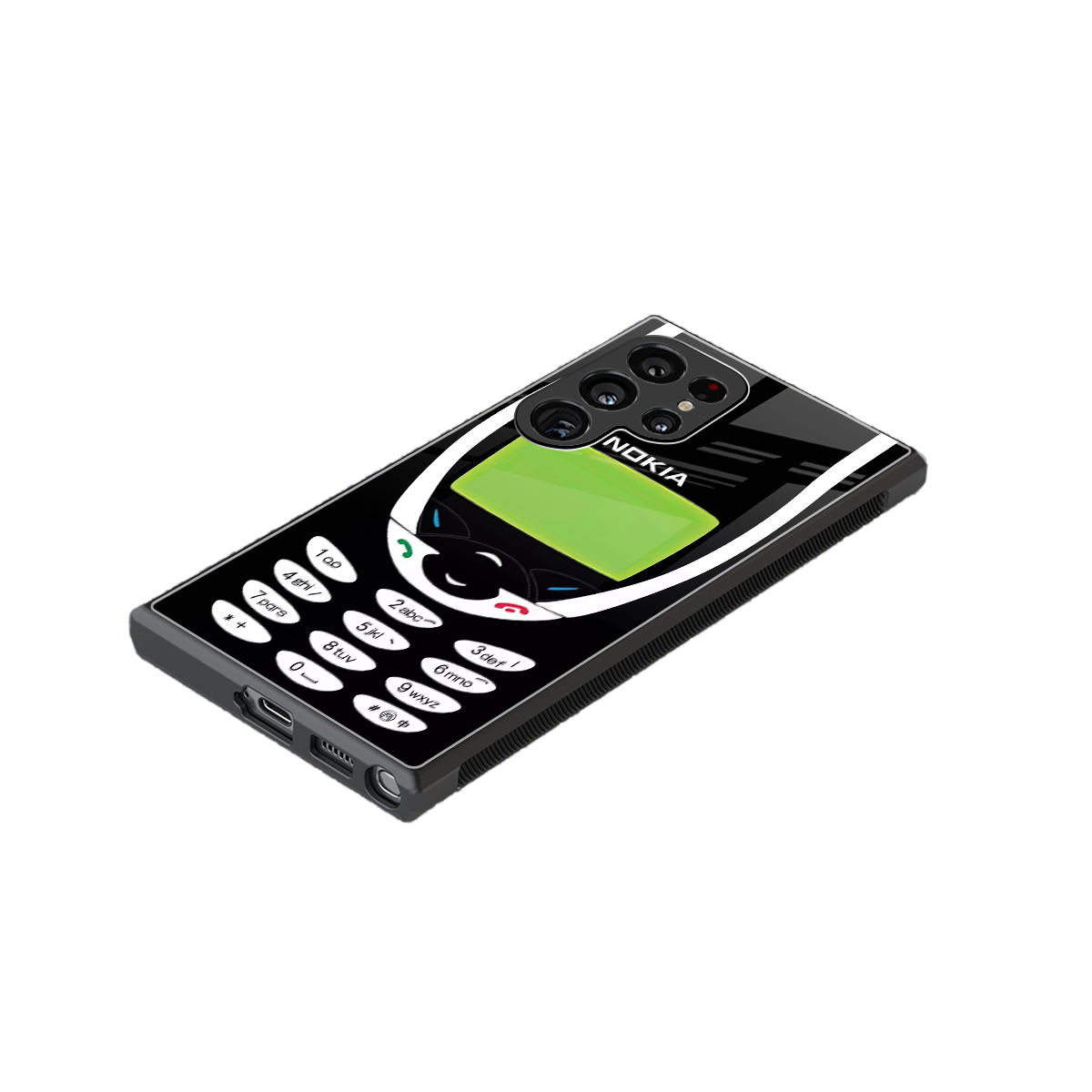 nokia 3310 vintage back phone cover | glass case for samsung galaxy s23 ultra