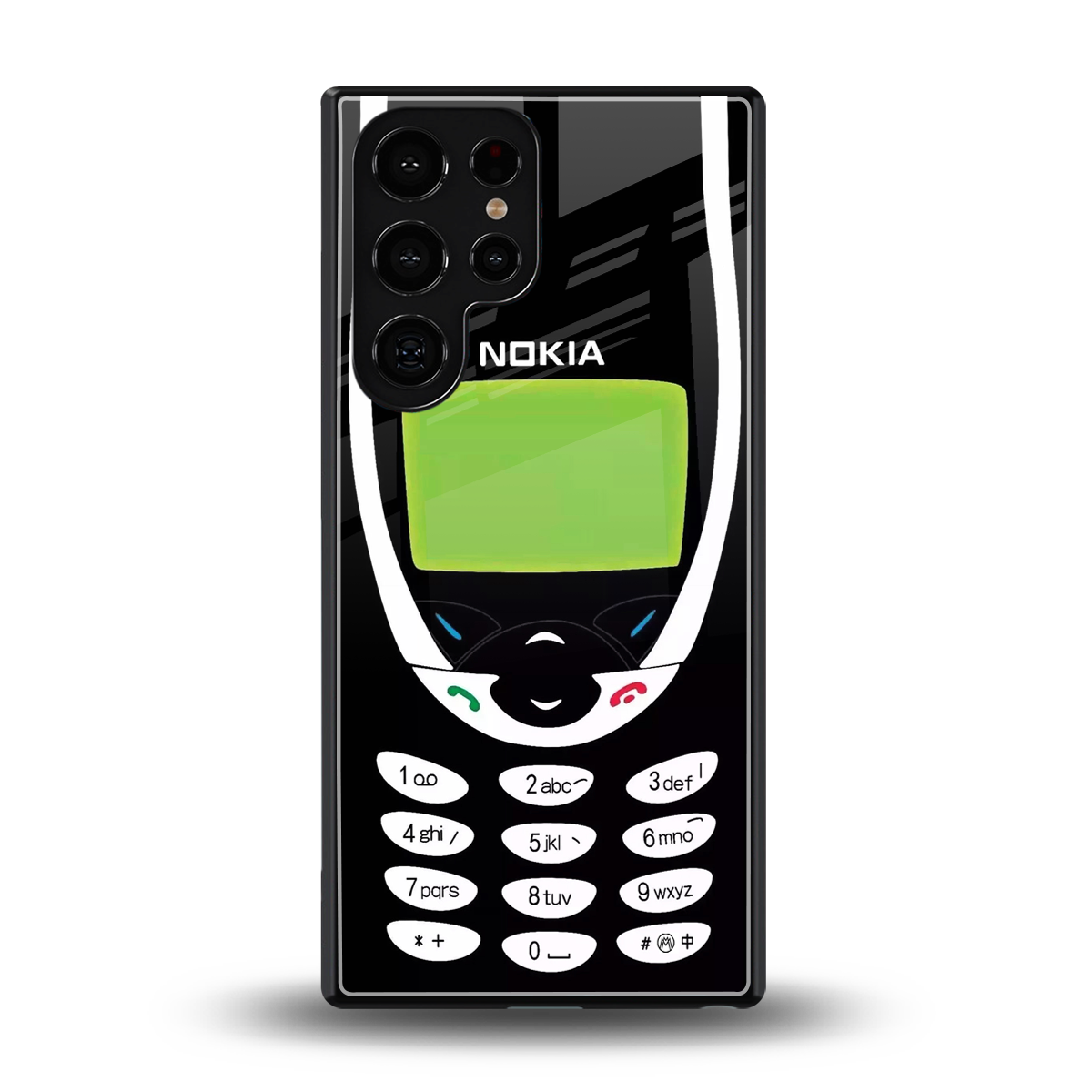 nokia 3310 vintage back phone cover | glass case for samsung galaxy s25 ultra