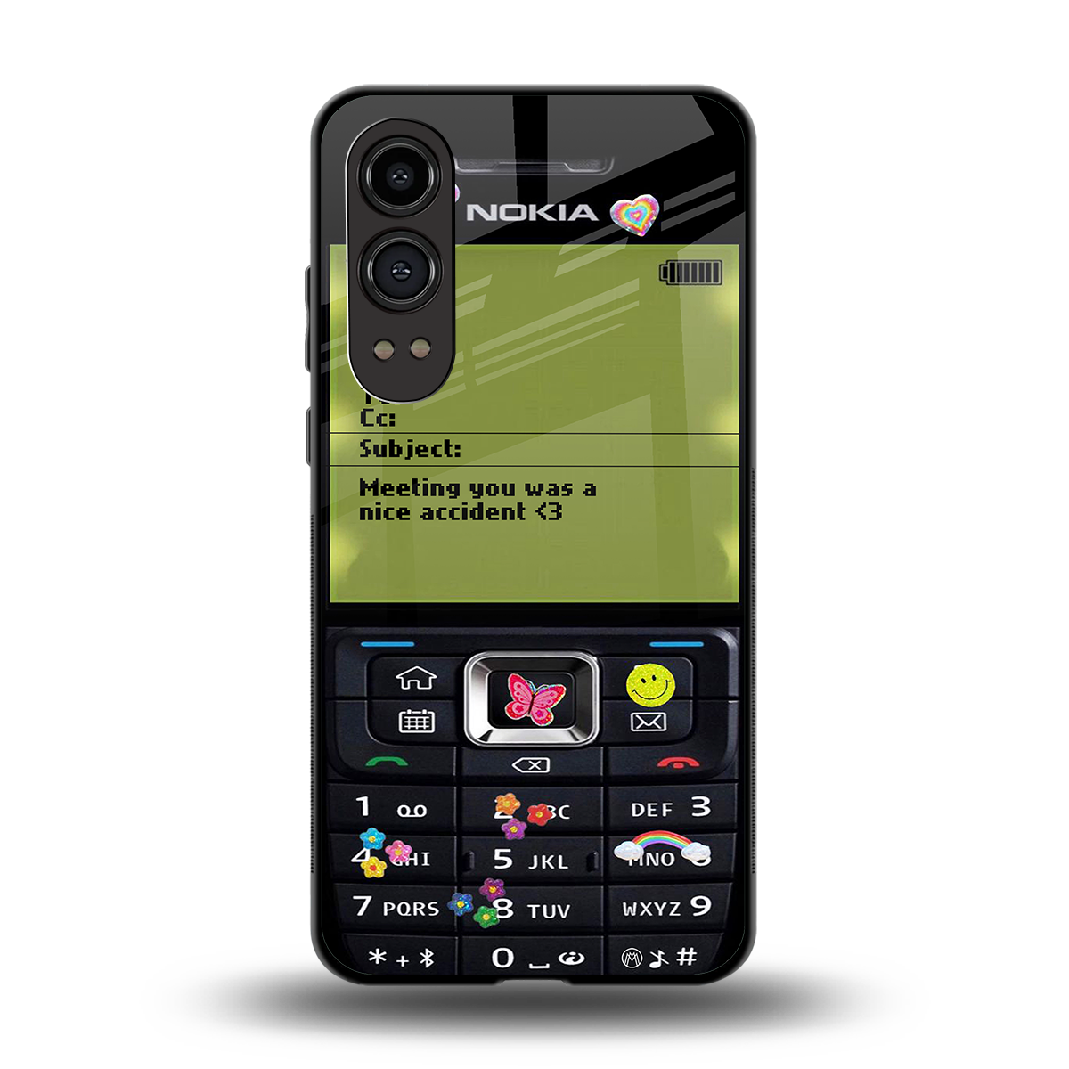 nokia vintage back phone cover | glass case for oneplus nord ce 4 lite