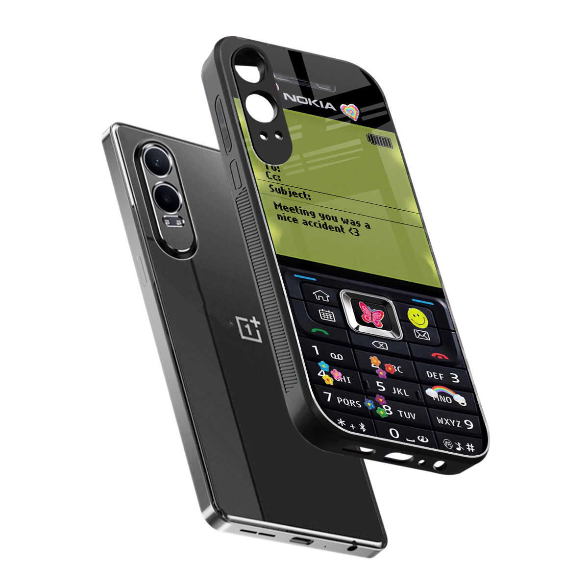 nokia vintage back phone cover | glass case for oneplus nord ce 4 lite