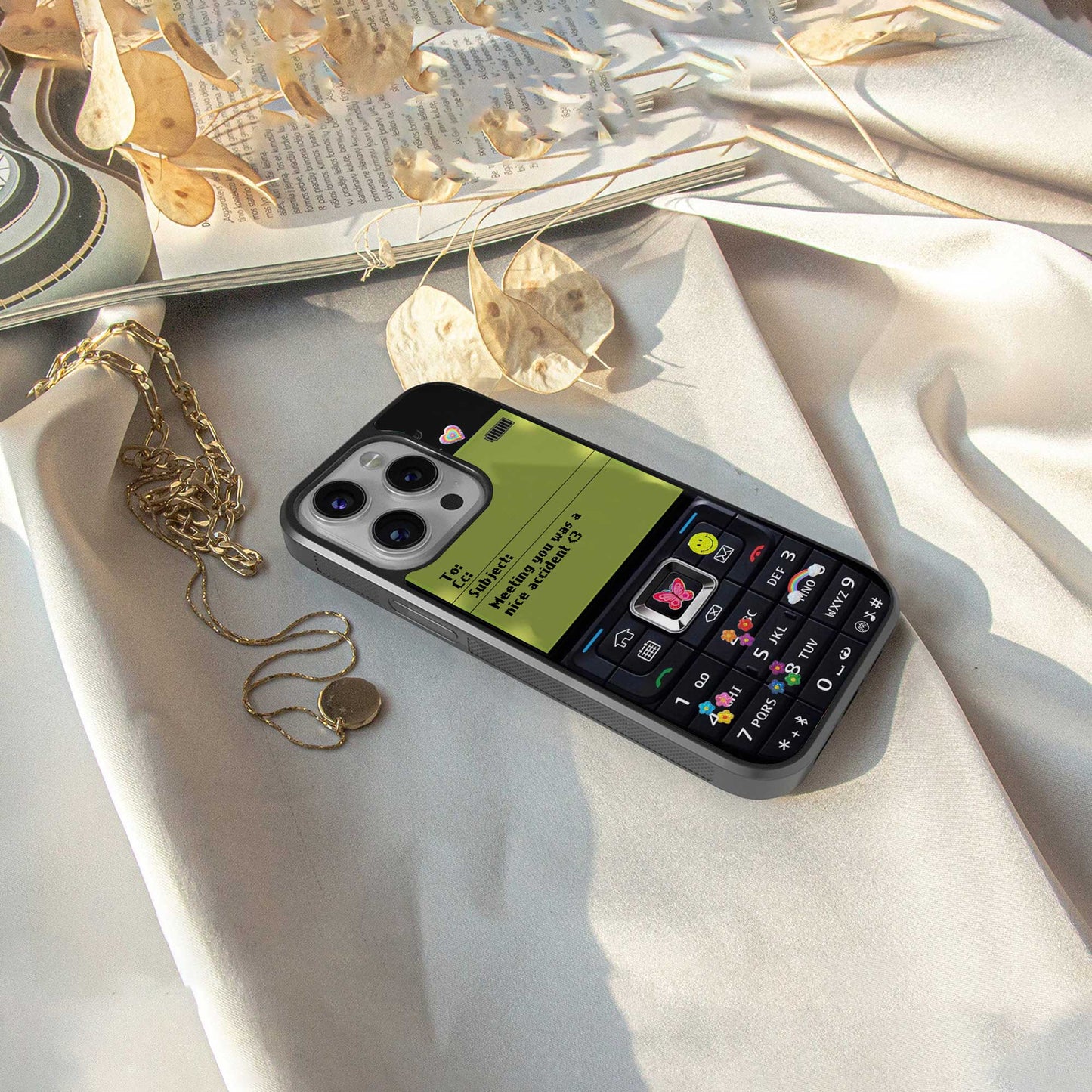 nokia vintage back phone cover | glass case for iphone 13 pro max