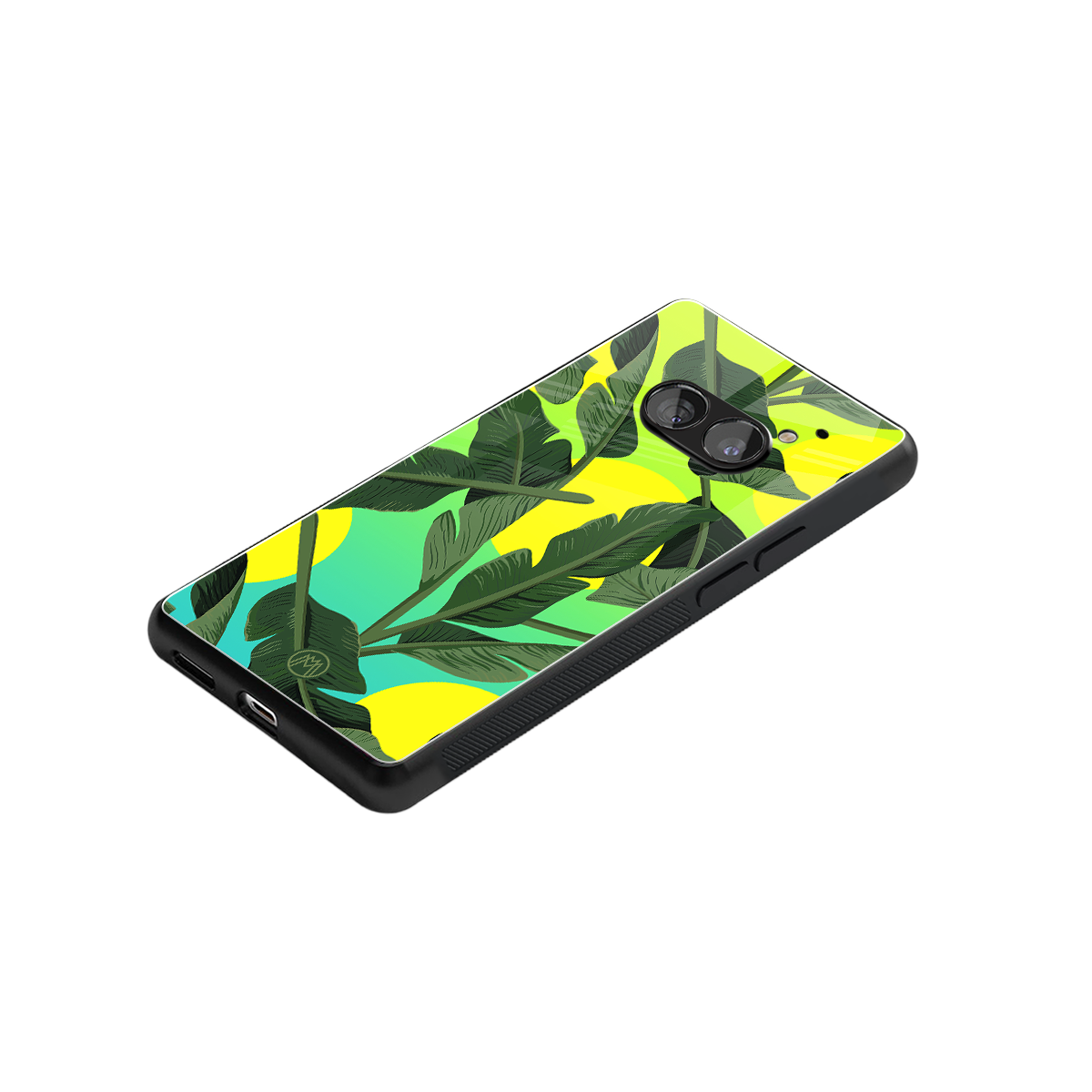 nostalgic floral back phone cover | glass case for nothing phone 2a