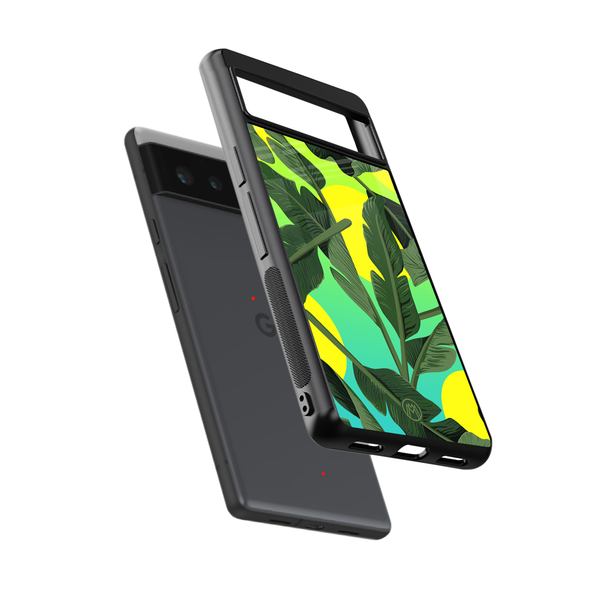 nostalgic floral back phone cover | glass case for Google Pixel 6A