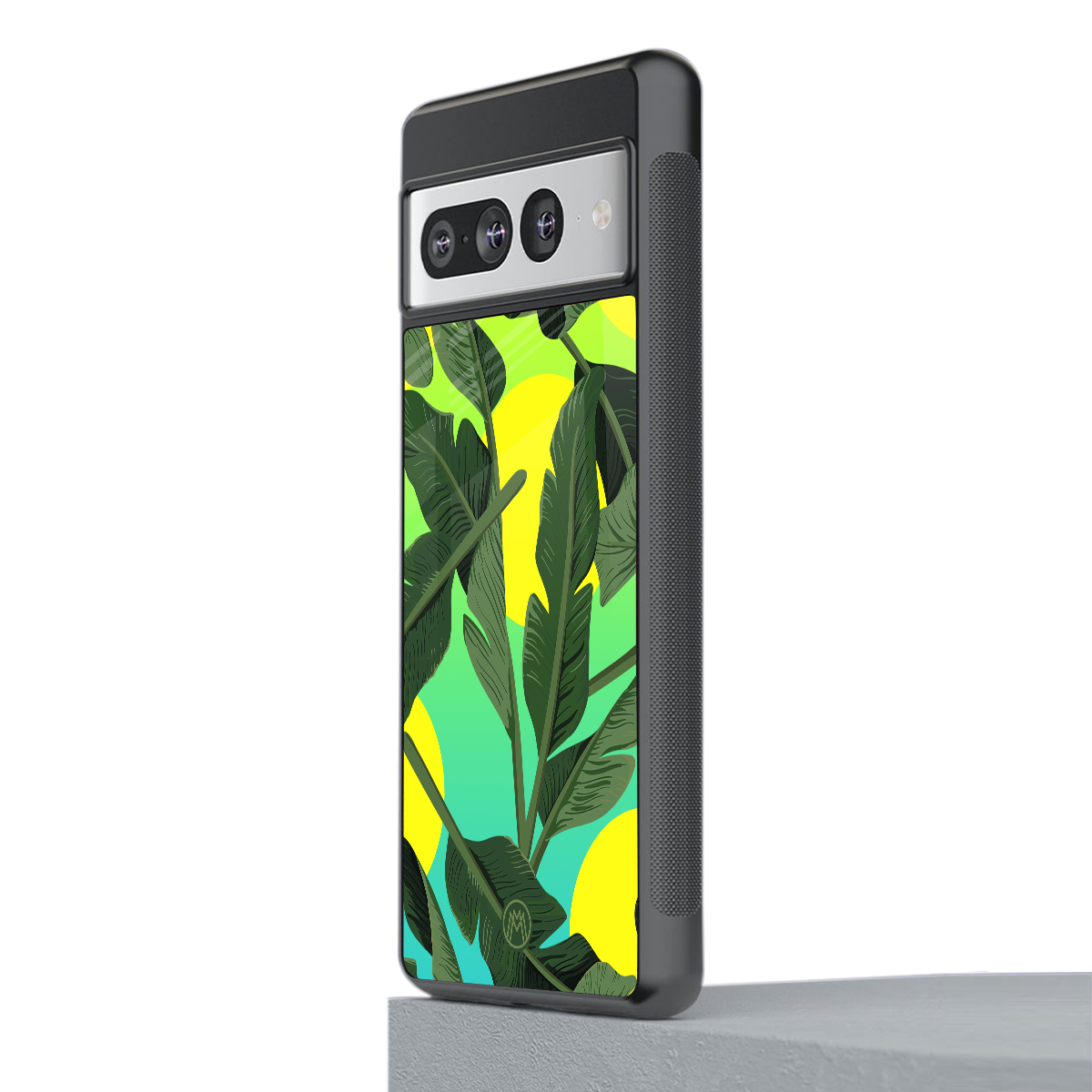 nostalgic floral back phone cover | glass case for google pixel 7 pro