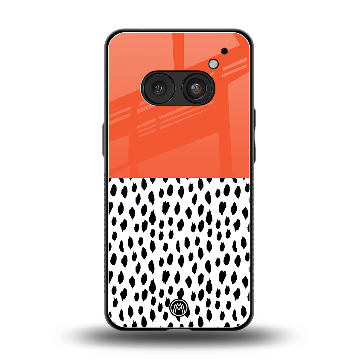 nostalgic tangerine back phone cover | glass case for nothing phone 2a