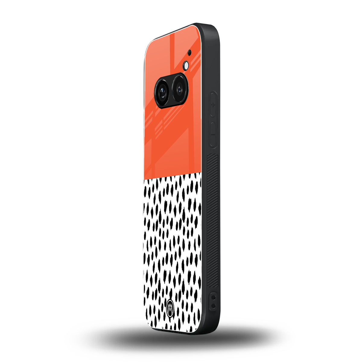 nostalgic tangerine back phone cover | glass case for nothing phone 2a