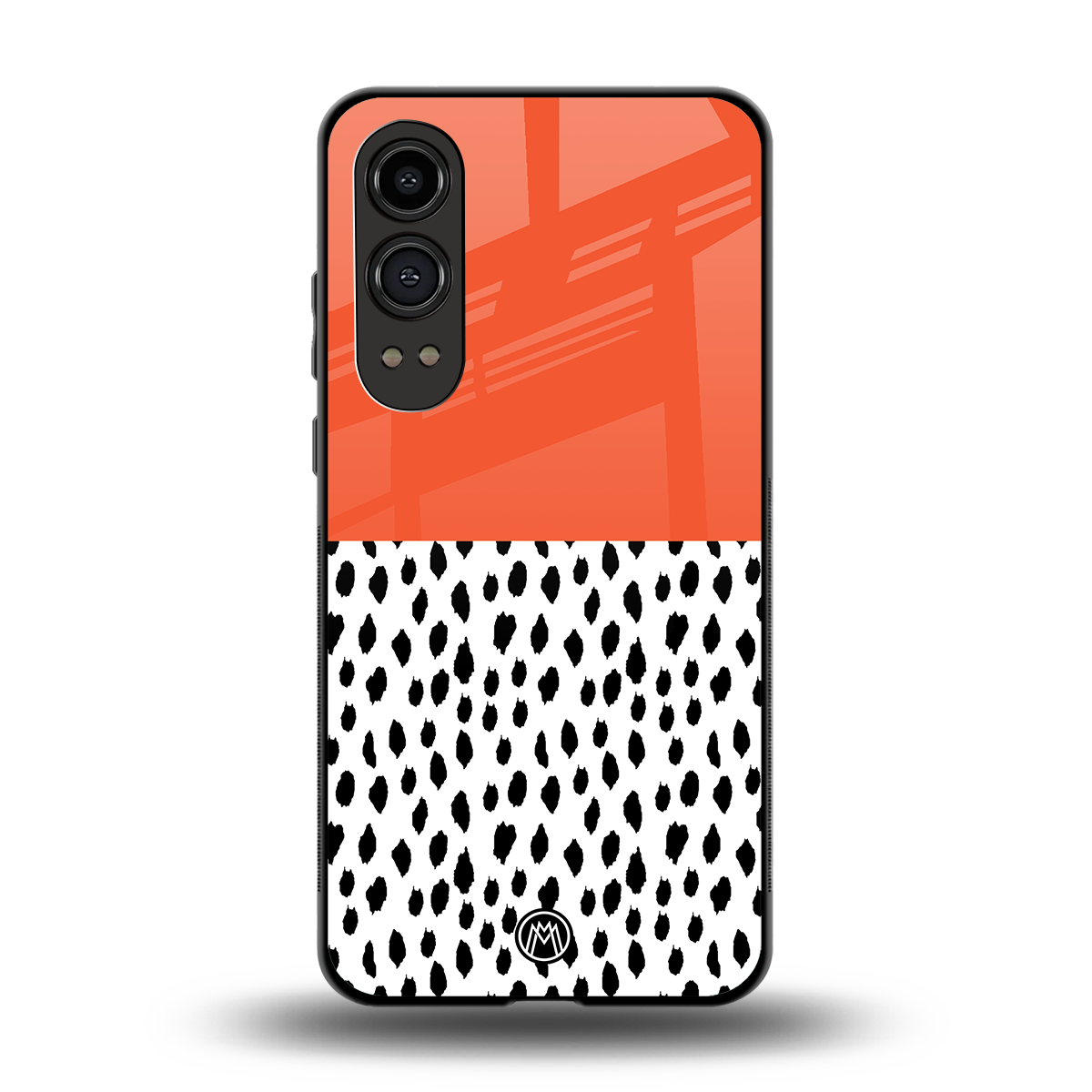 nostalgic tangerine back phone cover | glass case for oneplus nord ce 4 lite