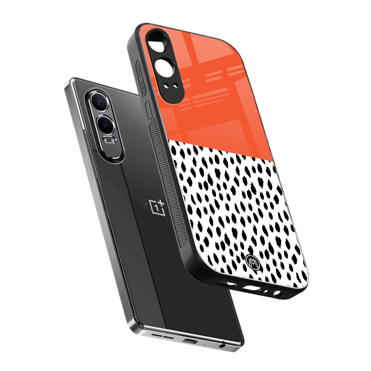nostalgic tangerine back phone cover | glass case for oneplus nord ce 4 lite