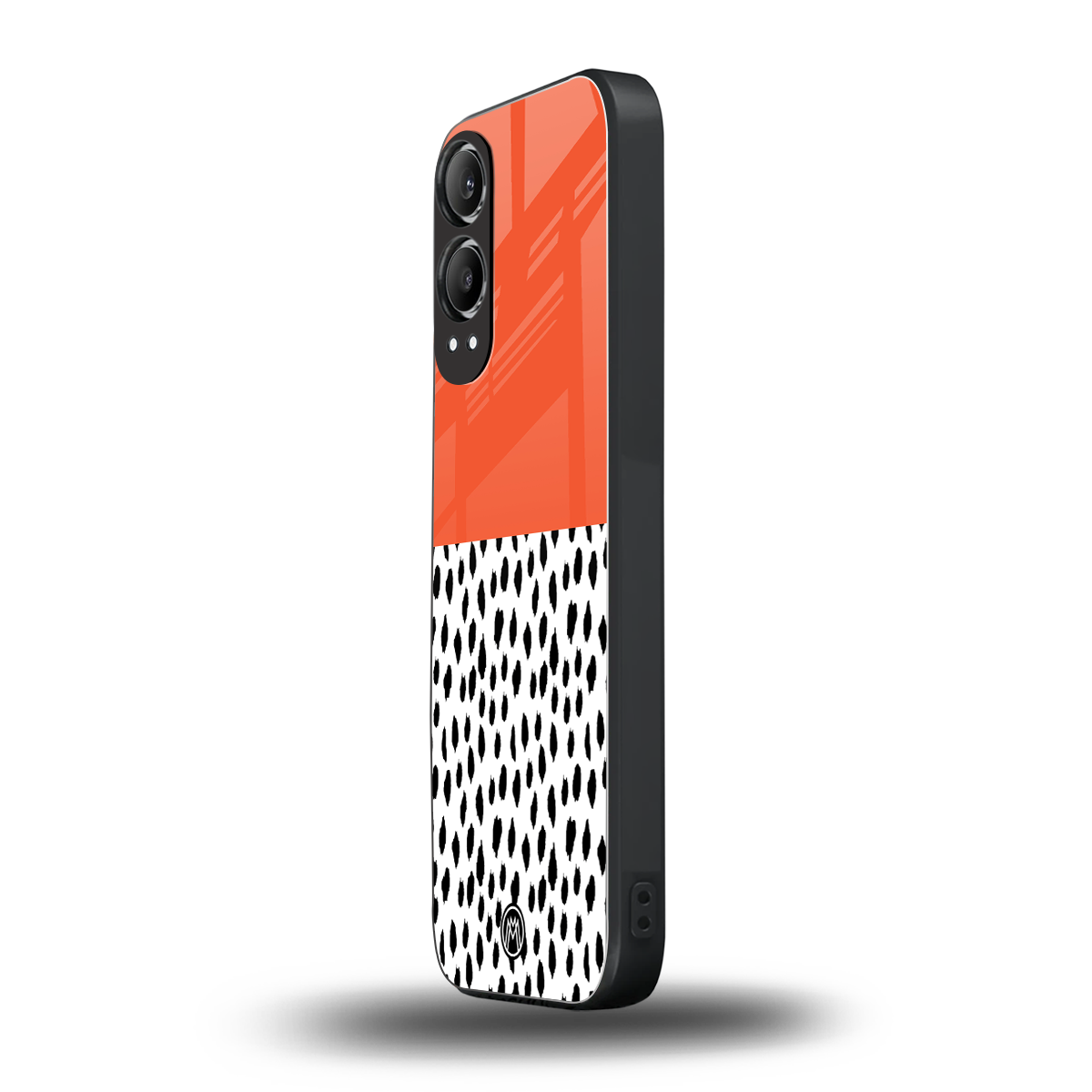 nostalgic tangerine back phone cover | glass case for oneplus nord ce 4 lite