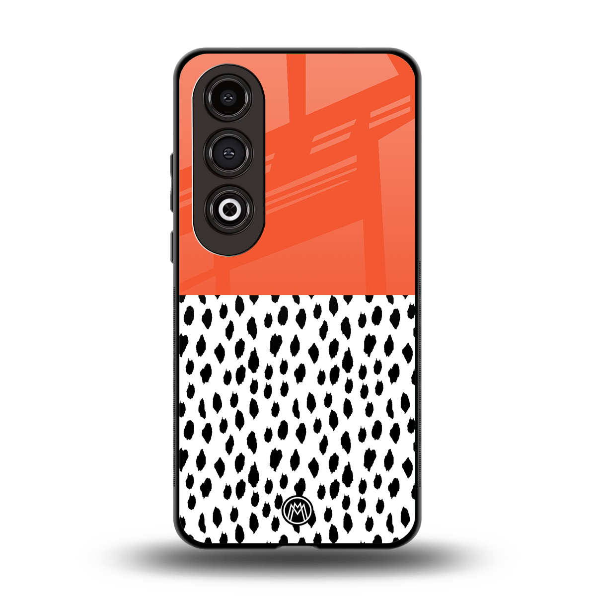 nostalgic tangerine back phone cover | glass case for oneplus nord ce 4